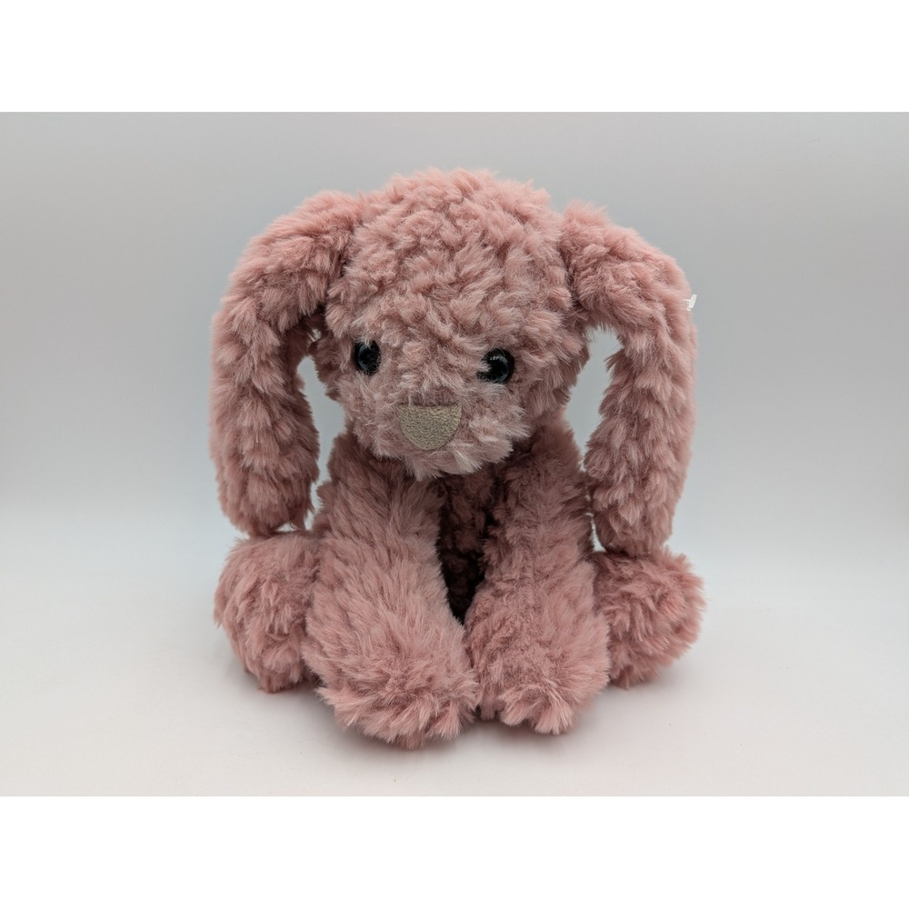 Walmart Rabbit Bunny Plush Curly Pink 12 Inch 2022 Stuffed Animal Toy